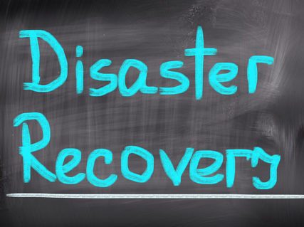 disaster recovery chalk board